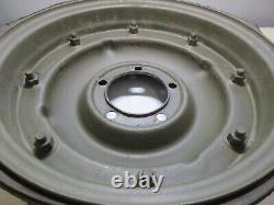 #1 Roue de combat Ford GPW Jeep Willys MB 16 avec verrou de talon d'origine