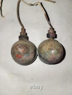 2 Feux de Marquage Nocturne Corcoran Brown CB 6 Volts Willys MB Ford GPW Jeep A1437