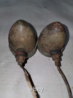 2 Feux de Marquage Nocturne Corcoran Brown CB 6 Volts Willys MB Ford GPW Jeep A1437