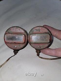 2 Feux de Marquage Nocturne Corcoran Brown CB 6 Volts Willys MB Ford GPW Jeep A1437