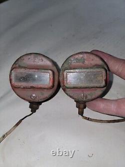 2 Feux de Marquage Nocturne Corcoran Brown CB 6 Volts Willys MB Ford GPW Jeep A1437
