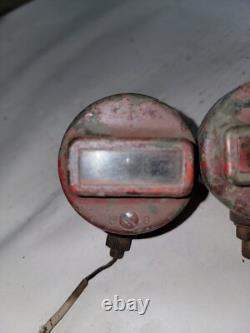 2 Feux de Marquage Nocturne Corcoran Brown CB 6 Volts Willys MB Ford GPW Jeep A1437