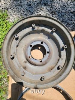 2 Jantes et Anneaux de Combat Séparés WWII Willys MB Ford GPW Jeep WO-A5549 GPW-1024