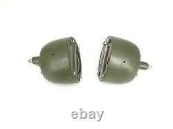 (3 Verre) Cat Eye Arrière Tail Light 4'' Willys MB Ford Gpw Jeep