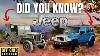 5 Faits Surprenants Sur Les Jeeps Que La Plupart Des Gens Ne Connaissent Pas