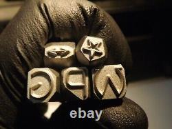 8 MM Stamp Jeu De Poinçons Timbres-lettres Punch Ford-gpw-jeep