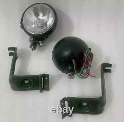 Adapté pour les phares de Willys Jeep MB Ford GPW avec support, paire gauche et droite