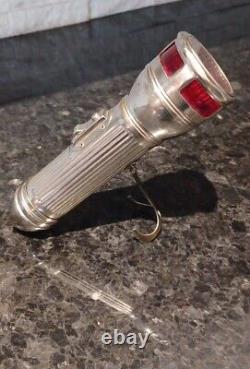 Années 1920 1930 1940 ORIGINALE USA-LITE RED HEAD FLASHLIGHT VINTAGE CHEVROLET GM