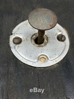 Antique Tu-ton Chimes Pied De Bell Bermudes Gong Sutone Corp Accessoire Rat Hot Rod