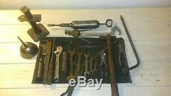 Après Guerre Willys MB Ford Gpw Jeep Jack, Barcalo Wrenches, Alemite & Toolbag