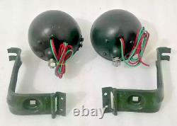 Aptes pour phares de Jeep Willys MB Ford GPW avec support paire gauche et droite