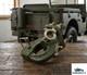 Barre De Remorquage &agrave; Crochet D&rsquo;attelage Pour Jeep Willys Mb Gpw Ford Verte