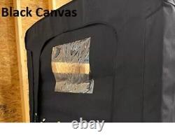 Capote d'été en toile pour Willys Jeep Ford MB/GPW blanc/olive clair/olive foncé, noir