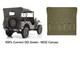 Capote D'&eacute;t&eacute; Souple Pour Jeep Willys Mb Ford Gpw G-503 &ndash; Toile Vert Od Correcte A3216