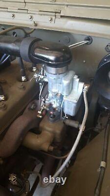 Carburateur Carter WO pour Willys MB CJ2A pour Jeep de l'Armée Ford GPW G503 Carburateur NEUF