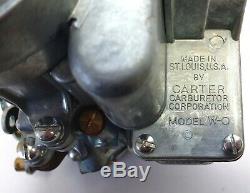 Carter Militaire Adjudant Willys MB Cj2a Ford Gpw Gpa Jeep Carb, G503