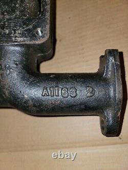 Collecteur d'admission NOS A1163 L134 pour Jeep Willys MB Ford GPW M38 G503 de la Seconde Guerre mondiale