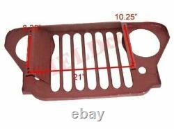 Compatible avec le GRILLET avant en acier WILLYS JEEP MB FORD GPW 41-45