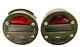 Convient Pour Willys Mb Ford Gpw Jeep Truck Cat Eye Feu Arrière Arrière 4 2unit Set