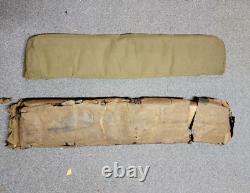 Coussin supérieur arrière de siège NOS original pour Jeep Willys MB et Ford GPW G503 de la Seconde Guerre mondiale