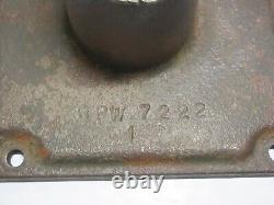 Couvercle de la tour de changement de transmission T84 pour Jeep Willys MB Ford GPW marqué F GPW 7222