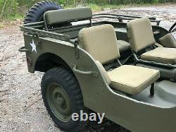 Début 1942 Willys MB Wwii Militaire Jeep G503 Gpw Ford 1943 1944 1945 Bantam Ma