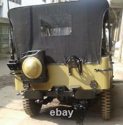 Dessus Souple En Toile Cousue Pour Jeep Ford Willys MB Gpw 1941-1948 Khaki & Black