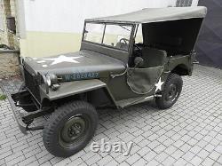 Du Willys Jeep MB, Ford GPW, Willys? S Jeep Ma, Türplanen, 2-Piece, Half Doors
