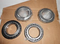 Ensemble authentique de roulements de roue avant et arrière pour Jeep Willys MB Ford Gpw 1941-45