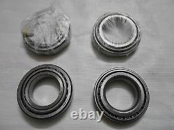 Ensemble authentique de roulements de roue avant et arrière pour Jeep Willys MB Ford Gpw 1941-45