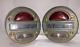 Ensemble De Feux Arrière Cat Eye De 4'' (3 Verres) Pour Willys Mb Ford Gpw Jeep