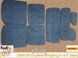 Ensemble de housses de coussin de siège pour Jeep Willys Ford MB GPW G-503 en toile sans mousse