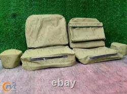 Ensemble de housses de siège avec poche arrière s'adapte aux Willys Jeep Ford MB/GPW 1941-44 - Sans coussin