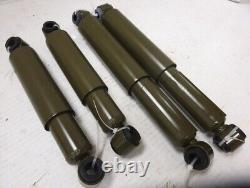 Ensemble de quatre amortisseurs pour Jeep G503 MB GPW Willys Ford de la Seconde Guerre mondiale (avant et arrière)