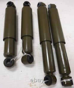 Ensemble de quatre amortisseurs pour Jeep G503 MB GPW Willys Ford de la Seconde Guerre mondiale (avant et arrière)