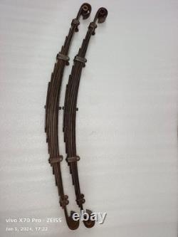 Ensemble de ressorts à lames avant Jeep Ford Gpw ww2 G503 avec boulon marqué F et quelques colliers marqués F