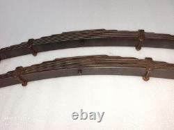 Ensemble de ressorts à lames avant Jeep Ford Gpw ww2 G503 avec boulon marqué F et quelques colliers marqués F