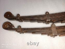 Ensemble de ressorts à lames avant Jeep Ford Gpw ww2 G503 avec boulon marqué F et quelques colliers marqués F