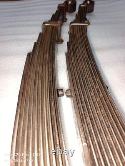 Ensemble de ressorts à lames avant Jeep Ford Gpw ww2 G503 avec boulon marqué F et quelques colliers marqués F