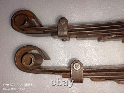Ensemble de ressorts à lames avant Jeep Ford Gpw ww2 G503 avec boulon marqué F et quelques colliers marqués F