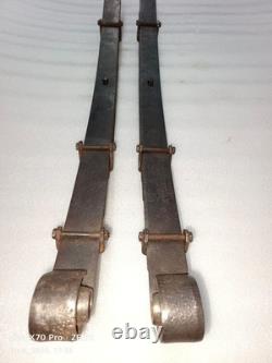 Ensemble de ressorts à lames avant Jeep Ford Gpw ww2 G503 avec boulon marqué F et quelques colliers marqués F