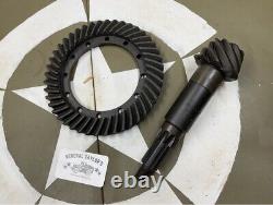 Ensemble de ring et pinion pour Willys MB Ford GPW Jeep CJ2A Dana 25 NOS 18384