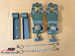 Ensemble de supports de arceau supérieur marqué F pour Jeep G503 MB GPW Willys Ford de la Seconde Guerre mondiale - A2754