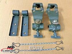 Ensemble de supports de arceau supérieur marqué F pour Jeep G503 MB GPW Willys Ford de la Seconde Guerre mondiale - A2754