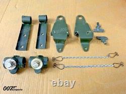 Ensemble de supports de cadre supérieur marqué F pour Jeep G503 MB GPW Willys Ford de la Seconde Guerre mondiale - A2754