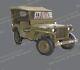 Été Soft Topcanvas Soft Top Pour Jeep Willys Militaire Mb Ford Gpw 1941-46