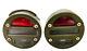 Feux Arrière De Queue Arrière Pour Willys Mb Ford Gpw Jeep Truck Cat Eye 4 2unit Set