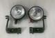 Feux De Phare Avec Support Pour Willys Jeep Mb Ford Gpw, Paire Gauche Et Droite