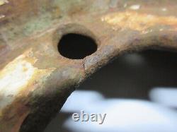 Ford GPW Jeep Willys MB 16 Combat Wheel Original Rim translates to: Ford GPW Jeep Willys MB 16 Roue de combat d'origine