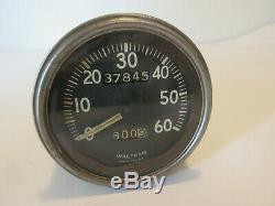 Ford Gpw Jeep Willys MB Speedo Tachymètre Seconde Guerre Mondiale Militaire Waltham